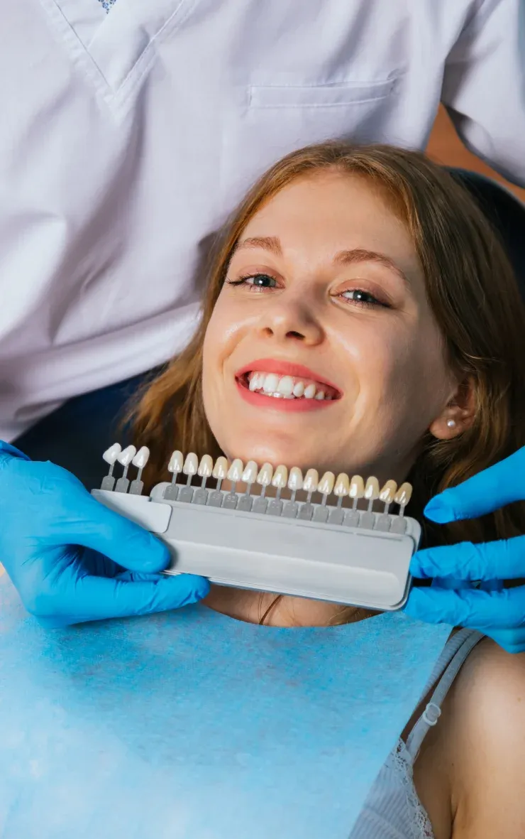 Smiling dentist